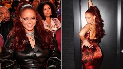 Our forever favourite redhead, Rihanna, never shies away from experimenting when it comes to her hair and has sported the hair colour many times. Our forever favourite redhead, Rihanna, never shies away from experimenting when it comes to her hair and has sported the hair colour many times. 