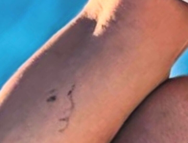 What caught the attention of eagle-eyed fans was Priyanka's tattoo of her daughter.