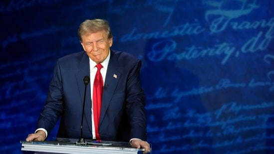 YouGov asked respondents to describe Donald Trump using a variety of adjectives. In the survey, which was conducted from September 10 and September 11, the majority individuals (54 percent) felt that the former president was “rude.” (AP)