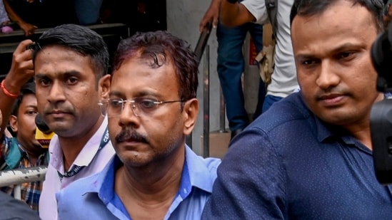 Sandip Ghosh, ex-principal of RG Kar Medical College and Hospital. (PTI file)