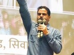 Jan Suraj Chief Prashant Kishore addressing during party state level meeting for upcoming Bihar Vidhan Sabha polls at Bapu Sabhagar in Patna, Bihar (File)