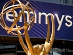 (FILES) The Emmys are television's equivalent of the Oscars. (Photo by Robyn BECK / AFP)