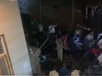 Rescue operations underway at Zakir Colony of Meerut, wherein a building collapsed on Saturday. Rescue operations underway at Zakir Colony of Meerut, wherein a building collapsed on Saturday.