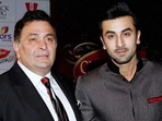 Ranbir Kapoor is the son of Rishi Kapoor and Neetu Kapoor.
