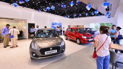 Maruti Suzuki reported a 10% increase in bookings in Kerala ahead of Onam and deliveries in Maharashtra and Karnataka rose at the same pace on the first day of Ganesh Chaturthi (Ramesh Pathania/Mint) Maruti Suzuki reported a 10% increase in bookings in Kerala ahead of Onam and deliveries in Maharashtra and Karnataka rose at the same pace on the first day of Ganesh Chaturthi (Ramesh Pathania/Mint)