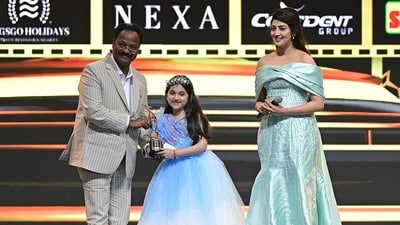 Taking to Instagram, the official account of SIIMA Awards shared a photo of Kiara Khanna. The caption read, "Nothing but Applause for @itsmekiara.khanna, who has been recognized as Best Actress in a Supporting Role (Telugu) at SIIMA 2024! Your brilliant performance at such a young age makes this win extra special." Taking to Instagram, the official account of SIIMA Awards shared a photo of Kiara Khanna. The caption read, "Nothing but Applause for @itsmekiara.khanna, who has been recognized as Best Actress in a Supporting Role (Telugu) at SIIMA 2024! Your brilliant performance at such a young age makes this win extra special."