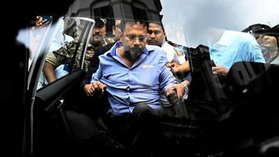 Former principal of RG Kar Medical College & Hospital Sandip Ghosh being taken to Alipur CBI Court in Kolkata on September 3. (Samir Jana/HT Photo) Former principal of RG Kar Medical College & Hospital Sandip Ghosh being taken to Alipur CBI Court in Kolkata on September 3. (Samir Jana/HT Photo)