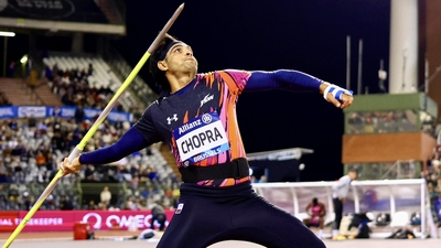 Neeraj Chopra finished second in 2024 Diamond League final