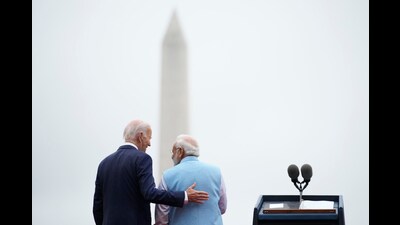 In the episode, which aired last week, Tellis assessed the Biden administration’s handling of the explosive “murder-for-hire plot”, the unfinished business of the US-India civil nuclear deal, and how the outcome of the US election might shape the trajectory of bilateral ties. (AP) In the episode, which aired last week, Tellis assessed the Biden administration’s handling of the explosive “murder-for-hire plot”, the unfinished business of the US-India civil nuclear deal, and how the outcome of the US election might shape the trajectory of bilateral ties. (AP)