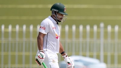 Bangladesh skipper Najmul Hossain Shanto confident of good show after Pakistan series win (AP) Bangladesh skipper Najmul Hossain Shanto confident of good show after Pakistan series win (AP)