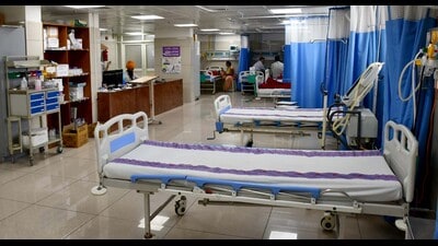 New Intensive Care Unit (ICU) ward at ESI Corporation (ESIC) Model Hospital in Ludhiana . (HT Photo) New Intensive Care Unit (ICU) ward at ESI Corporation (ESIC) Model Hospital in Ludhiana . (HT Photo)