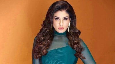 Raveena Tandon is currently in London. Raveena Tandon is currently in London.