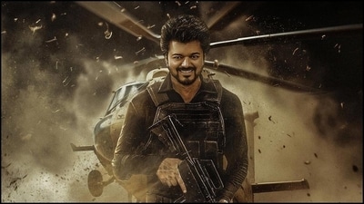 The GOAT box office collection day 10: Vijay in a still from Venkat Prabhu's film. The GOAT box office collection day 10: Vijay in a still from Venkat Prabhu's film.