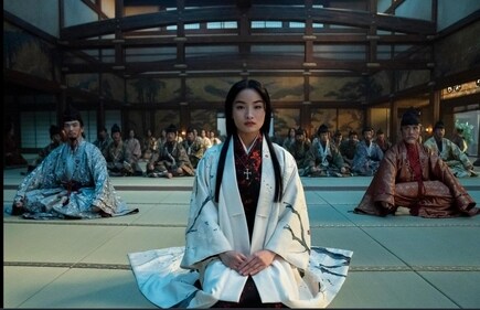 Anna Sawai as Mariko-sama in Shogun Anna Sawai as Mariko-sama in Shogun