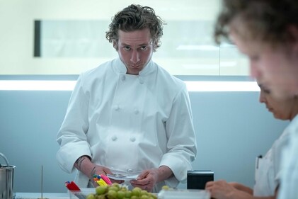 Jeremy Allen White as Carmen ‘Carmy’ Berzatto in The Bear. Jeremy Allen White as Carmen ‘Carmy’ Berzatto in The Bear.