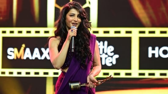 Taking to Instagram, the official account of SIIMA Awards shared a photo of Shruti Haasan. The caption read, "@shrutzhaasan is honoured with the Airtel Entertainer of the Year (Telugu) award at SIIMA 2024. With her captivating performances and versatile talent, she has left a strong mark on Telugu cinema."