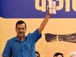 Arvind Kejriwal announced he would be stepping down as Delhi CM. (Arvind Yadav/HT Photo)