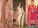 Designer Anju Modi credits the cyclic nature of fashion for the revival of churidars as seen on Bollywood stars(Photo: Instagram)