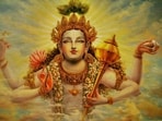On the day of Anant Chaturdashi, Lord Vishnu is worshipped.(Pinterest)