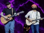 Ed Sheeran and Arijit Singh perform together in London Ed Sheeran and Arijit Singh perform together in London