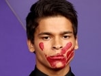 Reservation Dogs’ actor D’Pharaoh Woon-A-Tai wore a red handprint on his face for the Emmys red carpet