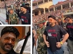 Kapil Sharma, Archana Puran Singh and others meet BSF Jawans at Attari border. 