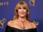 Laura Dern attends the Emmy Awards 2024 wearing Sabyasachi jewels. 