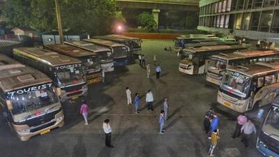 A view of the Kashmere Gate ISBT. (HT Archive) A view of the Kashmere Gate ISBT. (HT Archive)