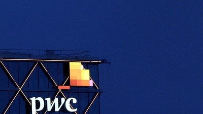 The logo of PwC is seen. PwC has announced investments in its China operations after receiving a record fine linked to its audit of Evergrande. The firm is implementing a remediation strategy, emphasizing staff support and leadership changes to ensure long-term sustainability and quality. (Reuters)