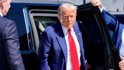 Republican presidential nominee former President Donald Trump survived a second assassination attempt on Sunday, September 15. (AP Photo/Alex Brandon) (AP) Republican presidential nominee former President Donald Trump survived a second assassination attempt on Sunday, September 15. (AP Photo/Alex Brandon) (AP)