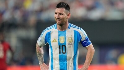 Argentina's Lionel Messi in action. (AP) Argentina's Lionel Messi in action. (AP)