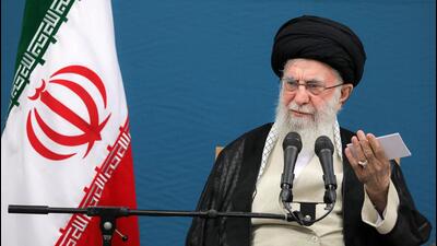 Iran's Supreme Leader Ayatollah Ali Khamenei. (Via REUTERS)