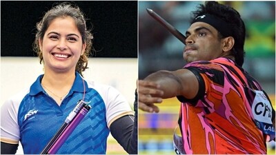 Manu Bhaker sent a special message for Neeraj Chopra, wishing him a speedy recovery (Files) Manu Bhaker sent a special message for Neeraj Chopra, wishing him a speedy recovery (Files)