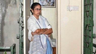 West Bengal Chief Minister Mamata Banerjee during a meeting with junior doctors delegation, at her Kalighat residence in Kolkata, Saturday, Sept. 14, 2024. (PTI) West Bengal Chief Minister Mamata Banerjee during a meeting with junior doctors delegation, at her Kalighat residence in Kolkata, Saturday, Sept. 14, 2024. (PTI)