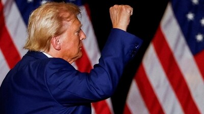Republican presidential nominee and former US President Donald Trump faced a second apparent assassination attempt on Sunday -- just two months after a bullet grazed his ear -- at his Florida golf course. (REUTERS) Republican presidential nominee and former US President Donald Trump faced a second apparent assassination attempt on Sunday -- just two months after a bullet grazed his ear -- at his Florida golf course. (REUTERS)