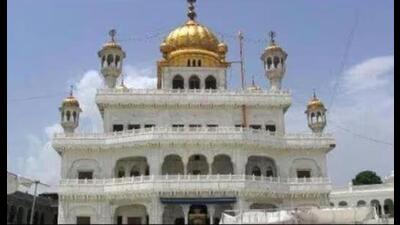 The Akal Takht office in the Golden temple complex in Amritsar. (HT File)
