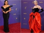 Allison Janney and Mindy Kaling dazzle in Gaurav Gupta couture at Emmys 2024