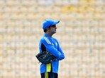 India head coach Gautam Gambhir overseas the proceedings on Tuesday India head coach Gautam Gambhir overseas the proceedings on Tuesday