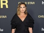 Demi Lovato at the premiere of her latest documentary Child Star.