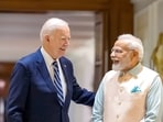 Prime Minister Narendra Modi with United States President Joe Biden in New Delhi last year.
Prime Minister Narendra Modi with United States President Joe Biden in New Delhi last year.