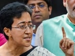 Delhi minister Atishi addresses the media after a meeting of the AAP legislative party in which she was unanimously chosen as the next chief minister in New Delhi on September 17. 