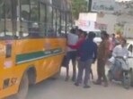 Mob in Bengaluru attacks school bus filled with kids during road rage, FIR registered. VIDEO