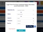 APSSB CHSLE admit card released (apssb.nic.in, screenshot)