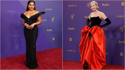 Allison Janney and Mindy Kaling dazzle in Gaurav Gupta couture at Emmys 2024 (Instagram/@gauravguptaofficial) Allison Janney and Mindy Kaling dazzle in Gaurav Gupta couture at Emmys 2024 (Instagram/@gauravguptaofficial)