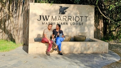 An Indian couple stayed at JW Marriott Masai Mara for ₹3.5 lakh per night. Their luxurious safari experience went viral on X, sparking awe and curiosity. (X/@VoyageBliss) An Indian couple stayed at JW Marriott Masai Mara for ₹3.5 lakh per night. Their luxurious safari experience went viral on X, sparking awe and curiosity. (X/@VoyageBliss)