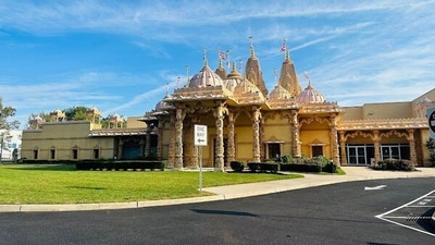 BAPS temple, Melville, New York (ANI) BAPS temple, Melville, New York (ANI)