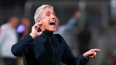 Cristiano Ronaldo's Saudi club Al Nassr announced the departure of coach Luis Castro. (AFP) Cristiano Ronaldo's Saudi club Al Nassr announced the departure of coach Luis Castro. (AFP)