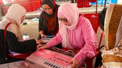 Jammu and Kashmir readies itself for its first assembly elections in 10 yeats (PTI Photo) (PTI) Jammu and Kashmir readies itself for its first assembly elections in 10 yeats (PTI Photo) (PTI)