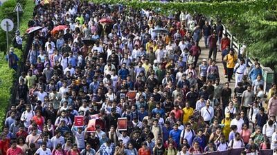 The protests were triggered after a doctor was raped and murdered at Kolkata’s RG Kar Medical College and Hospital. (HT PHOTO) The protests were triggered after a doctor was raped and murdered at Kolkata’s RG Kar Medical College and Hospital. (HT PHOTO)