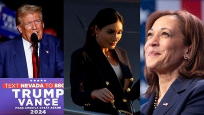 Laura Loomer denies affair rumours with Donald Trump and makes huge claims about Kamala Harris.
(REUTERS/Eduardo Munoz/File Photo, REUTERS/Piroschka Van de Wouw/File Photo, @VP/X) Laura Loomer denies affair rumours with Donald Trump and makes huge claims about Kamala Harris.
(REUTERS/Eduardo Munoz/File Photo, REUTERS/Piroschka Van de Wouw/File Photo, @VP/X)